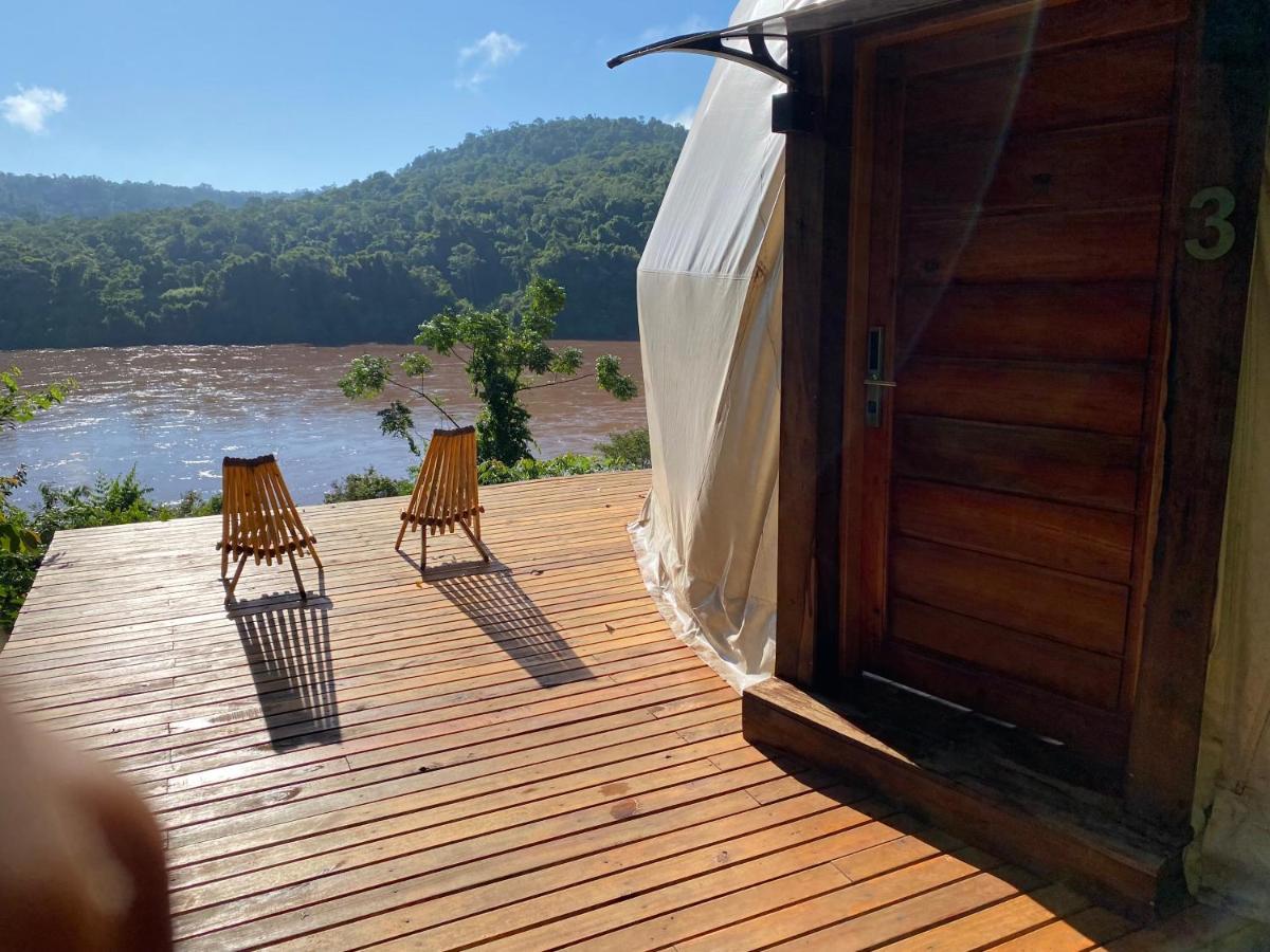 La Mision Mocona - Lodge de Selva Saltos del Moconá Esterno foto